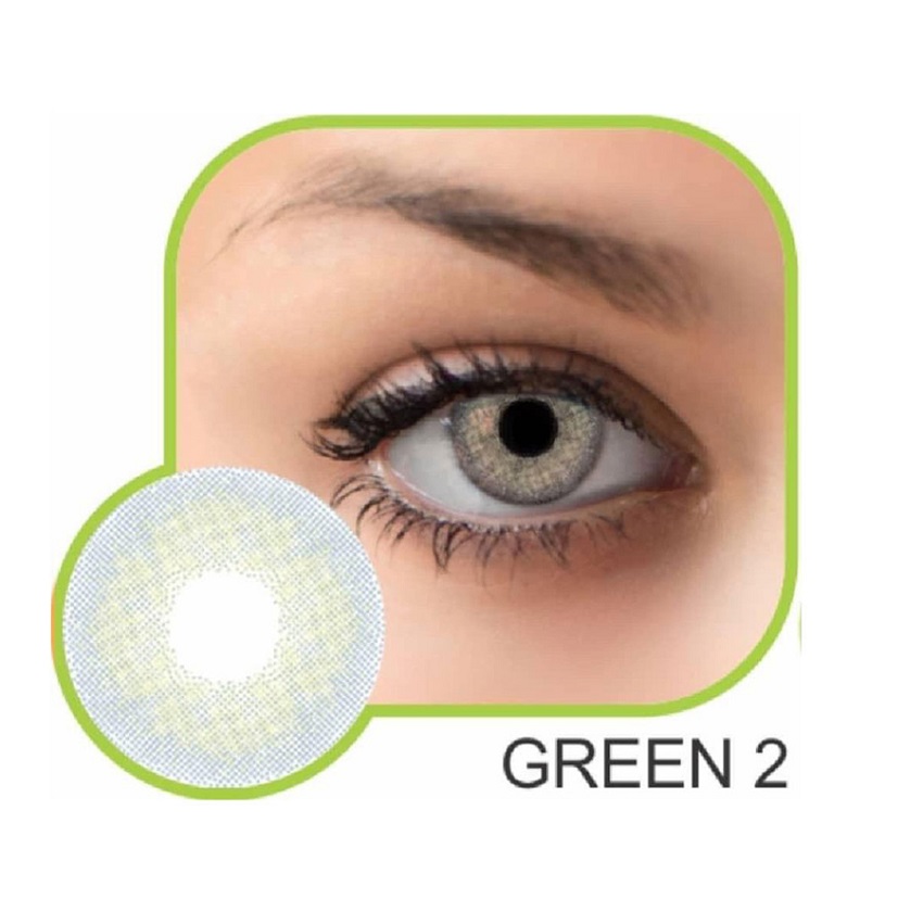 لنز سبز روشن گلامور Green 02